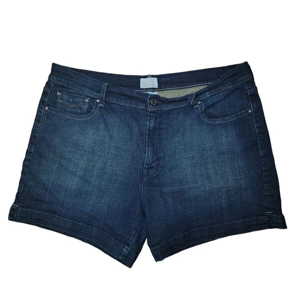 Levi's 515 Women's denim jean shorts size 16 - Picture 1 of 5